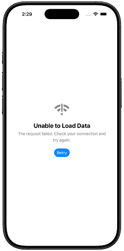 failed network request example output